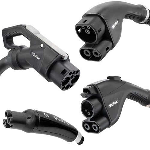 Volex EV NACS Type 1 Type 2 And GBT DC Charging Cables