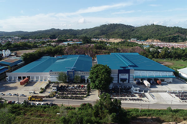 Ariel Front View