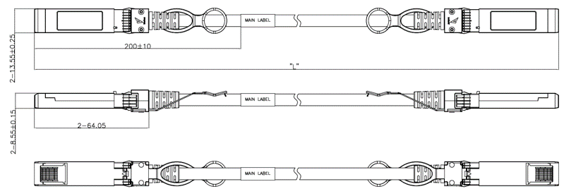 Volex Product Page for SFP-DD Passive DAC Cable