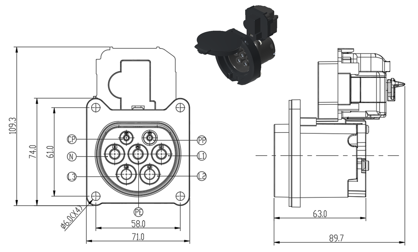 Screw Version – 3 Phase